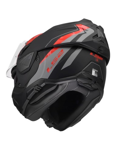 Casco LS2 FF910 Advant II Glide | Negro-gris-rojo