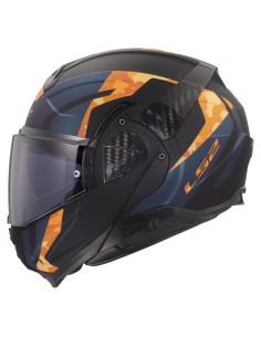 Casco LS2 FF910 Advant II Glide | Mate-Negro y naranja