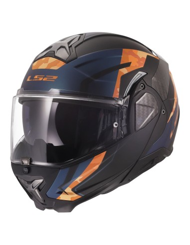 Casco LS2 FF910 Advant II Glide | Mate-Negro y naranja