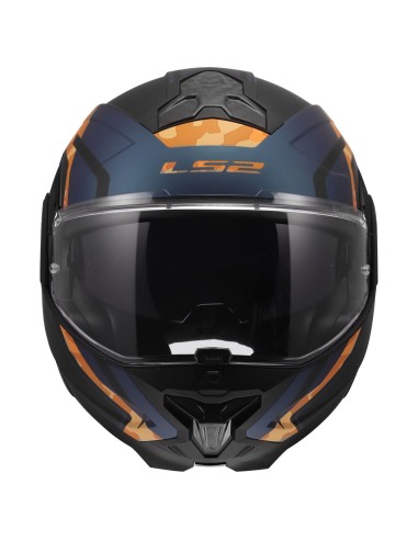 Casco LS2 FF910 Advant II Glide | Mate-Negro y naranja