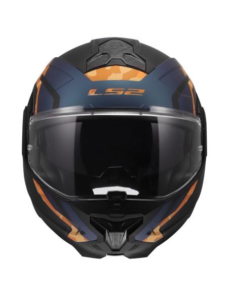 Casco LS2 FF910 Advant II Glide | Mate-Negro y naranja