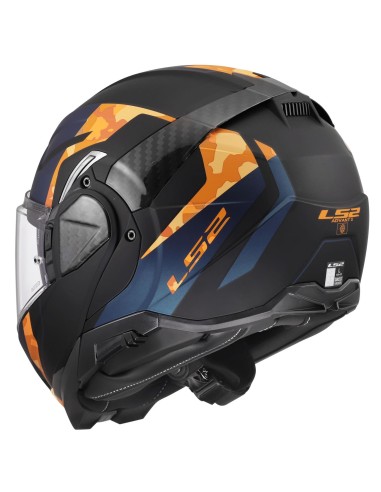 Casco LS2 FF910 Advant II Glide | Mate-Negro y naranja