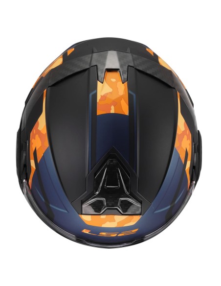 Casco LS2 FF910 Advant II Glide | Mate-Negro y naranja