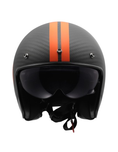 Casco LS2 OF601 Bob II C Star | Mate-Naranja