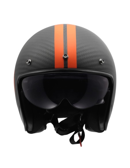 Casco LS2 OF601 Bob II C Star | Mate-Naranja