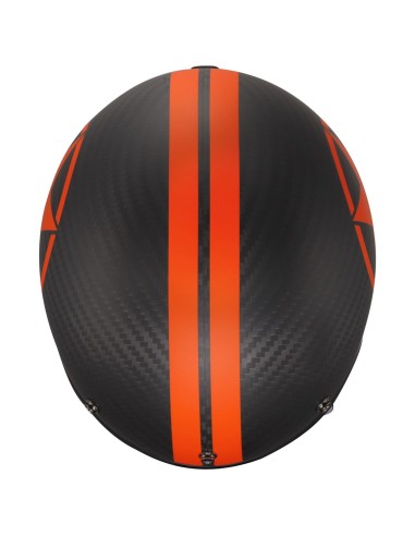 Casco LS2 OF601 Bob II C Star | Mate-Naranja