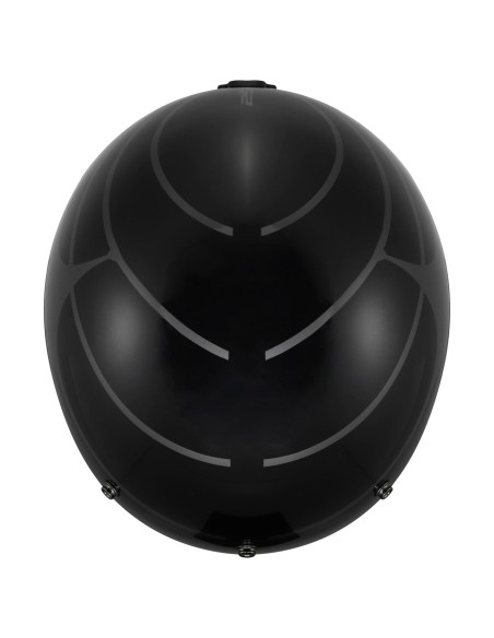 Casco LS2 OF601 Bob II Cosmic | Negro y gris