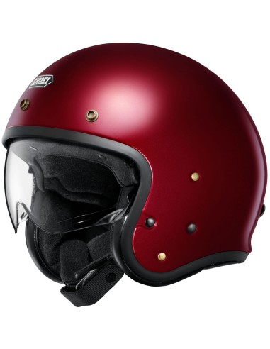 Casco Shoei J.O 2 Solid | Burdeos