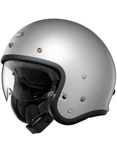 Casco Shoei J.O 2 Solid | Mate-Plata