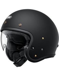 Casco Shoei J.O 2 Solid | Mate-Negro