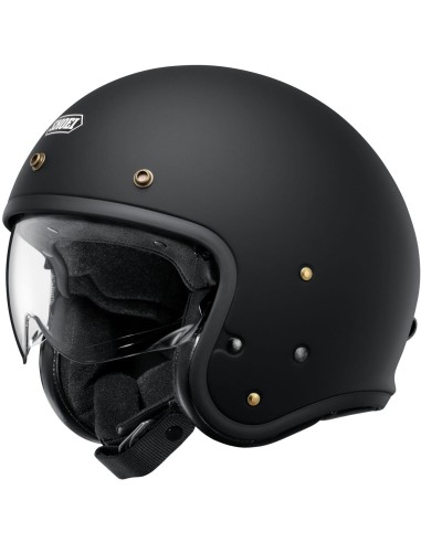 Casco Shoei J.O 2 Solid | Mate-Negro