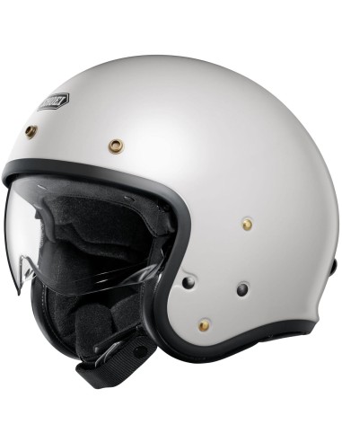 Casco Shoei J.O 2 Solid | Blanco Off