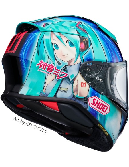 Casco Shoei NXR 2 Hatsune Miku | TC4
