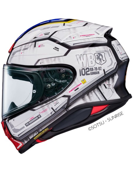 Casco Shoei NXR 2 RX-78-02 Gundam | TC10