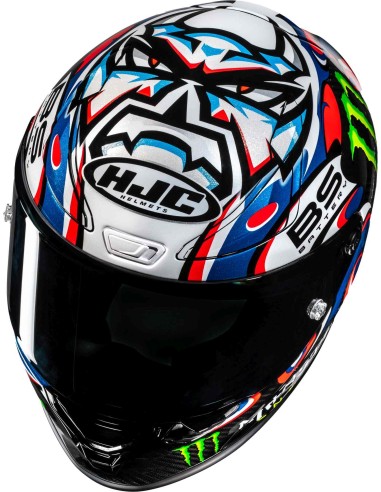 Casco HJC RPHA 1 V2 Carbon Quartararo Le Mans III | MC25