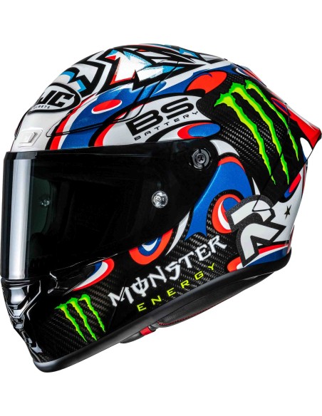 Capacete HJC RPHA 1 V2 Carbono Quartararo Le Mans III