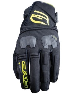 Guantes Five E-WP | Negro y amarillo fluor