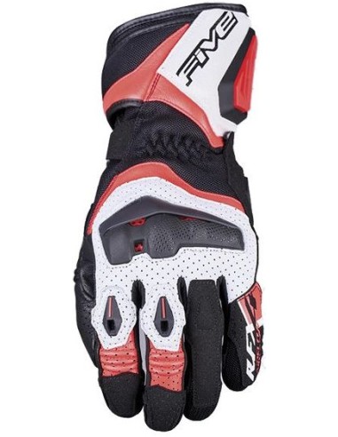 Guantes Five RFX4 Evo Airflow | Blanco y rojo