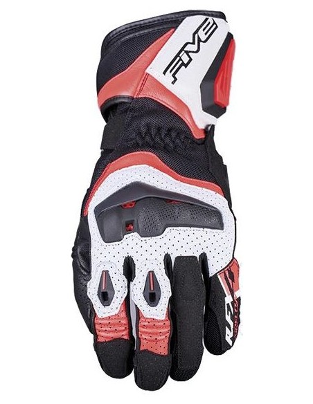 Guantes Five RFX4 Evo Airflow | Blanco y rojo