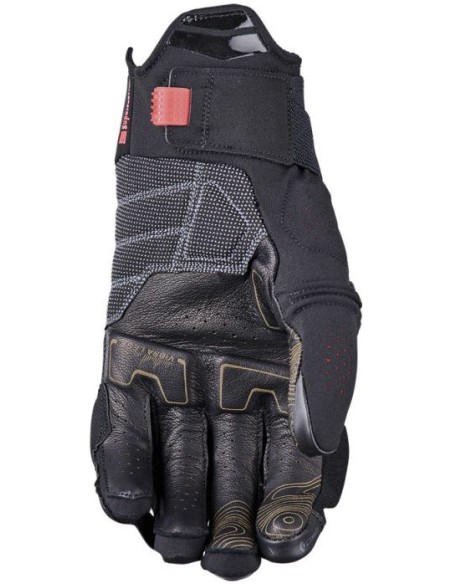 Guantes Five TFX1 Airflow | Negro y rojo fluor