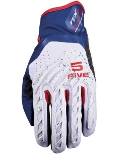 Guantes Five TFX 5 | Gris-azul-rojo