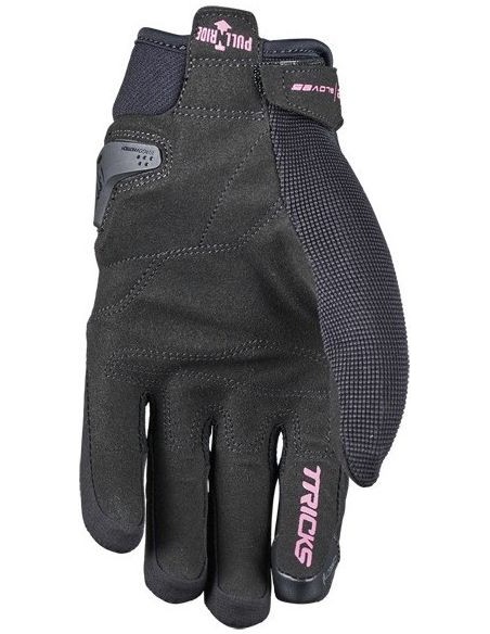 Guantes Five Tricks Woman | Negro y rosa