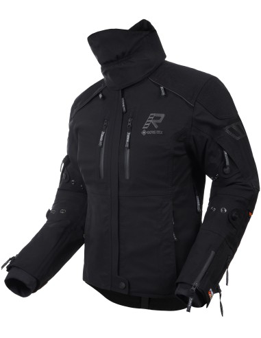 Chaqueta Rukka Flexorina | Negro y negro
