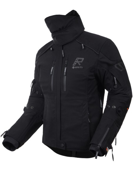 Chaqueta Rukka Flexorina | Negro y negro