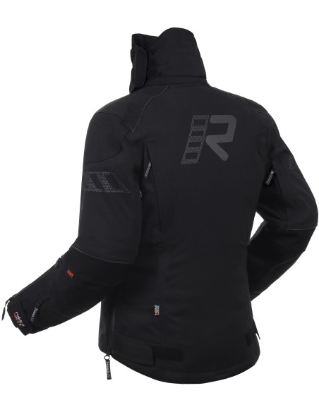 Chaqueta Rukka Flexorina | Negro y negro