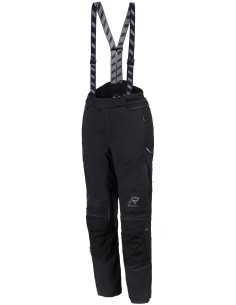 Pantalón Rukka Flexorina Tallaje Corto | Negro y negro