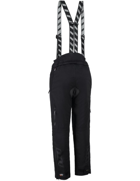 Pantalón Rukka Flexorina | Negro y negro
