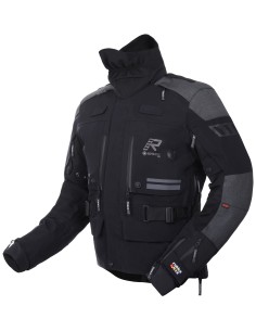 Chaqueta Rukka Titantrail-R | Negro y gris