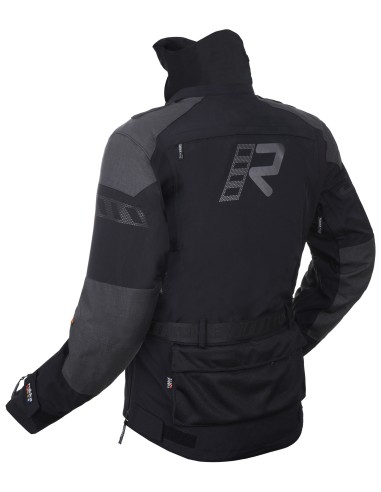 Chaqueta Rukka Titantrail-R | Negro y gris