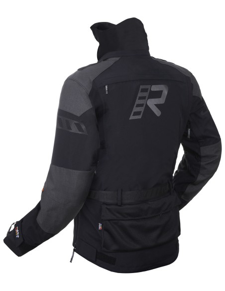 Chaqueta Rukka Titantrail-R | Negro y gris