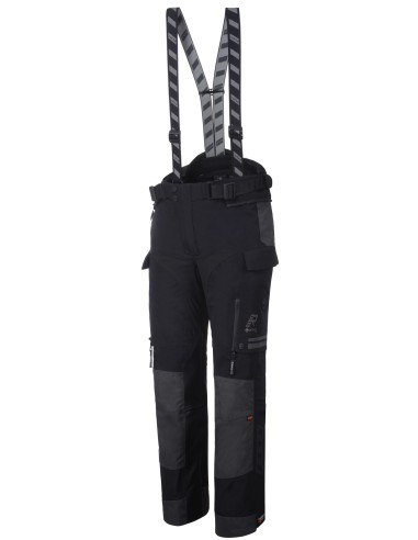 Pantalón Rukka Titantrail-R Tallaje Largo | Negro y gris