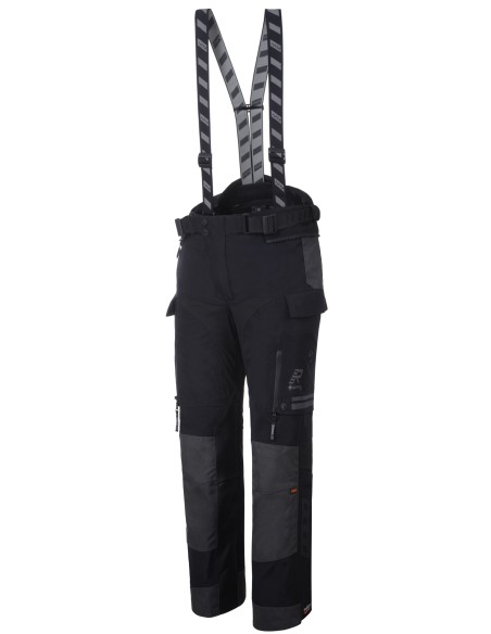 Pantalón Rukka Titantrail-R Tallaje Largo | Negro y gris
