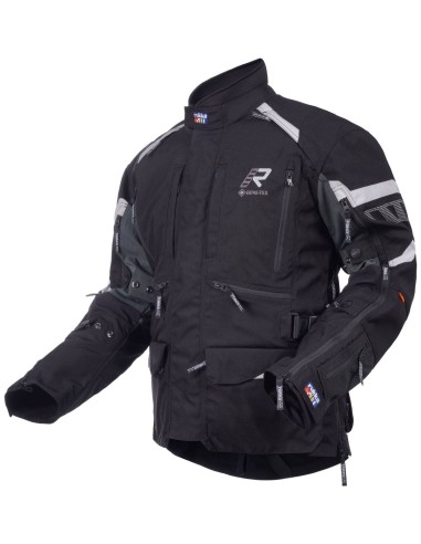 Chaqueta Rukka Madagasca-R | Negro-gris-blanco