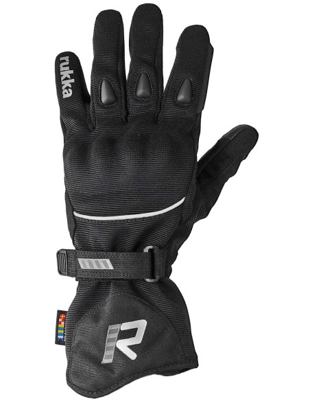 Guantes Rukka Virve 2.0 | Negro y gris