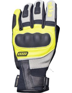 Guantes Rukka Rocky-R Gore-Tex | Amarillo fluor y negro