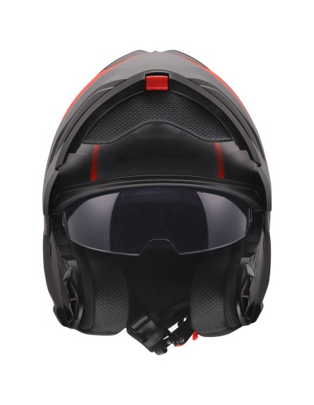Casco LS2 FF908 Strobe II Monza | Negro-gris-rojo