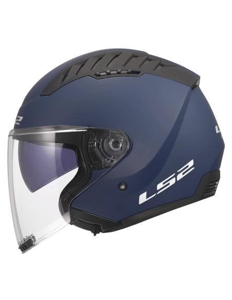 Casco LS2 OF600 Copter II Solid | Mate-Azul marino