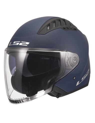 Casco LS2 OF600 Copter II Solid | Mate-Azul marino