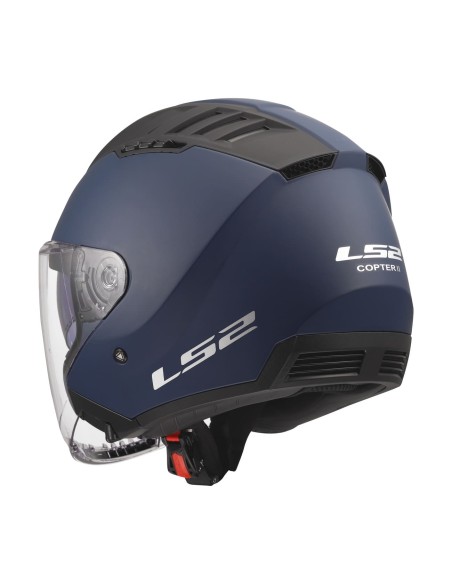 Casco LS2 OF600 Copter II Solid | Mate-Azul marino