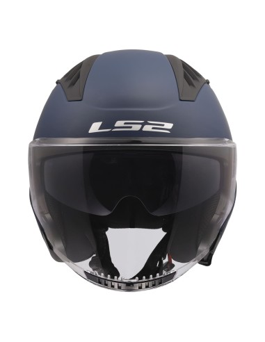 Casco LS2 OF600 Copter II Solid | Mate-Azul marino