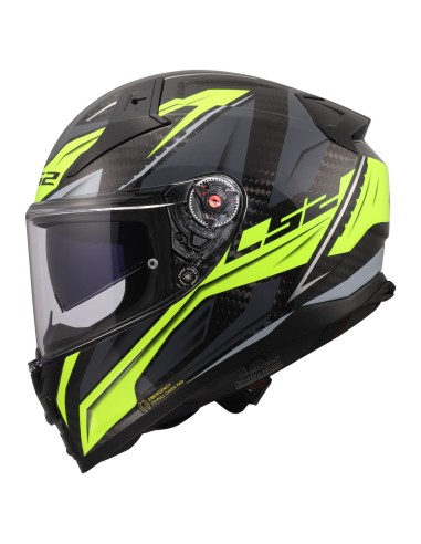 Casco LS2 FF8011 Vector II C Savage | Amarillo fluor