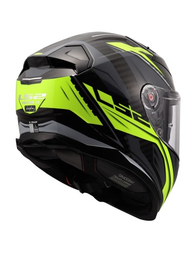 Casco LS2 FF8011 Vector II C Savage | Amarillo fluor