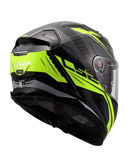 Casco LS2 FF8011 Vector II C Savage | Amarillo fluor