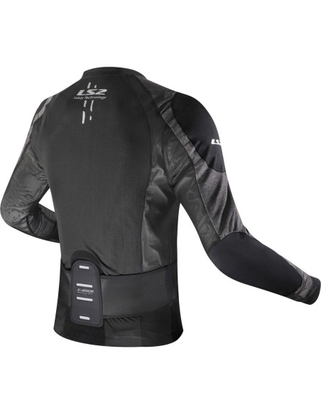 Chaqueta Protectora LS2 X-Armor | Negro y plata