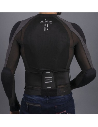 Chaqueta Protectora LS2 X-Armor | Negro y plata