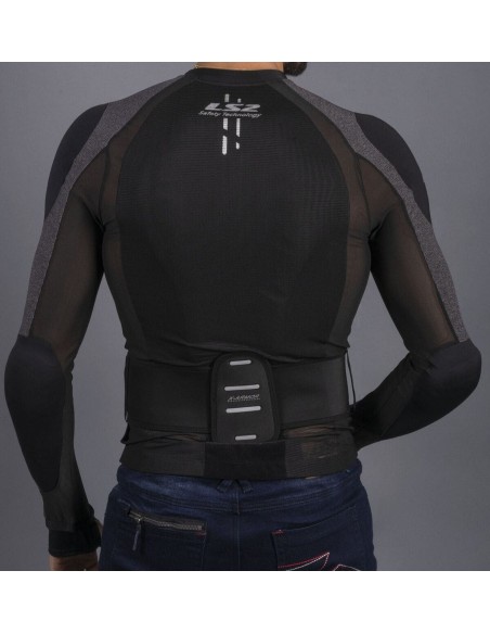 Chaqueta Protectora LS2 X-Armor | Negro y plata